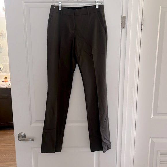 Express Columnist Bootcut Pants, Military Green 2R- excellent condition - Picture 2 of 6